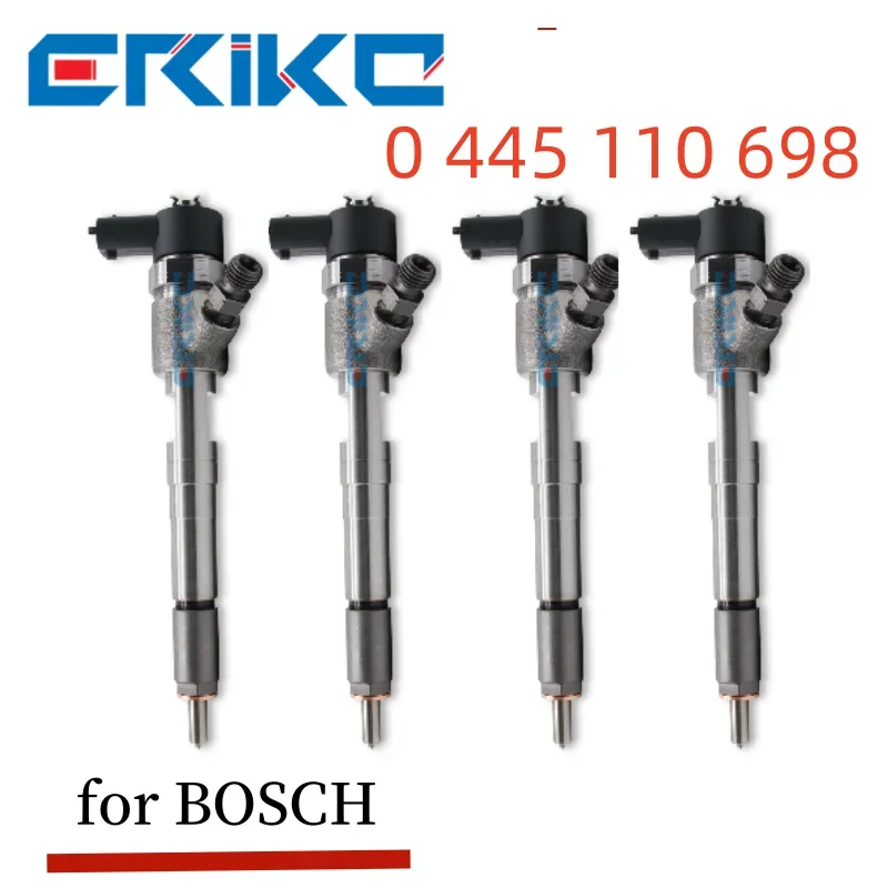 

New 4PCS 0445110698 High Quality Diesel Engine Injector 0 445 110 698 Fuel Injector Nozzle 0445 110 698 for BOSCH