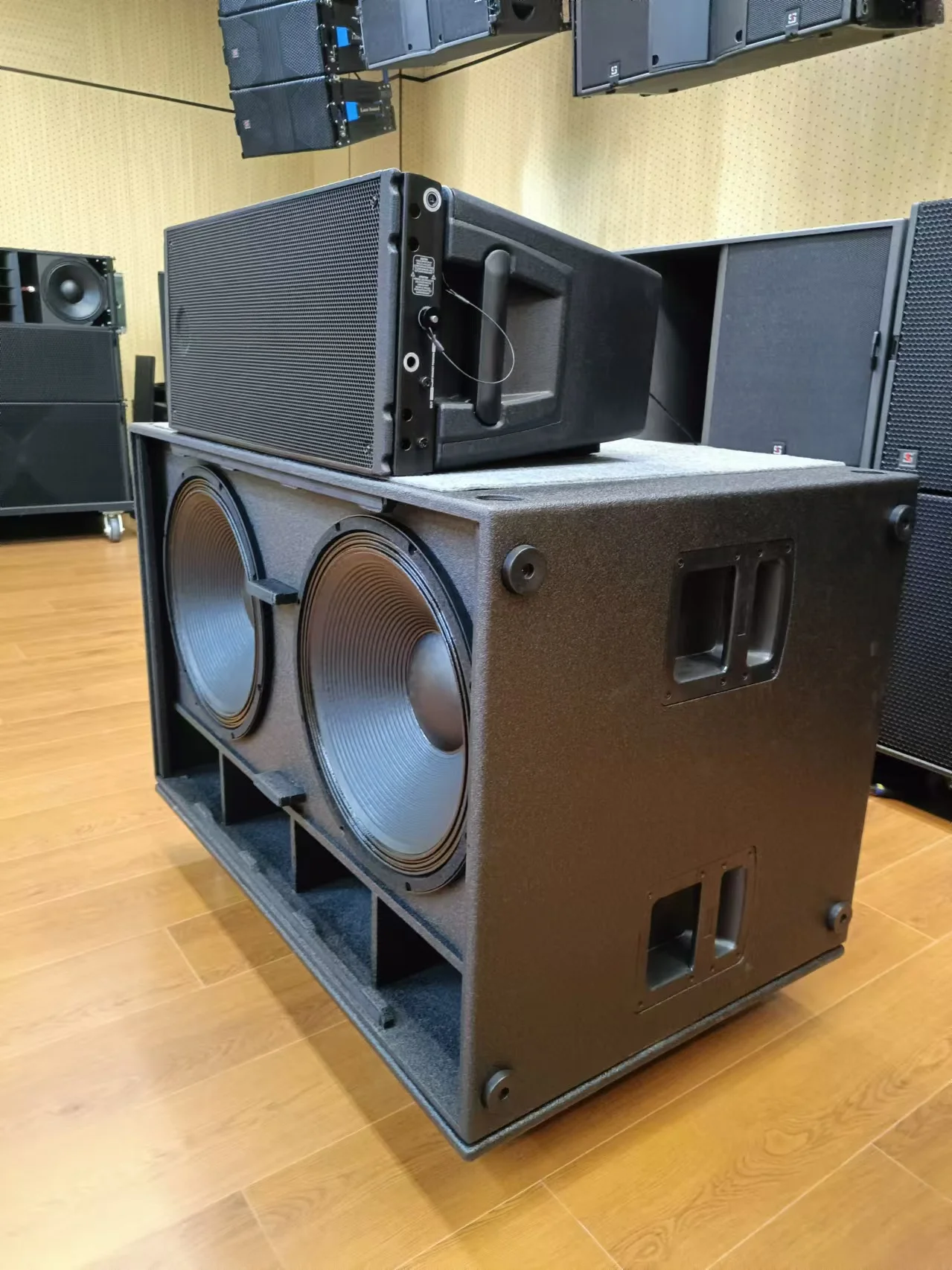 Audio professionale HDL20A Doppio sistema di altoparlanti PA Line Array da 10" per uso sul palco