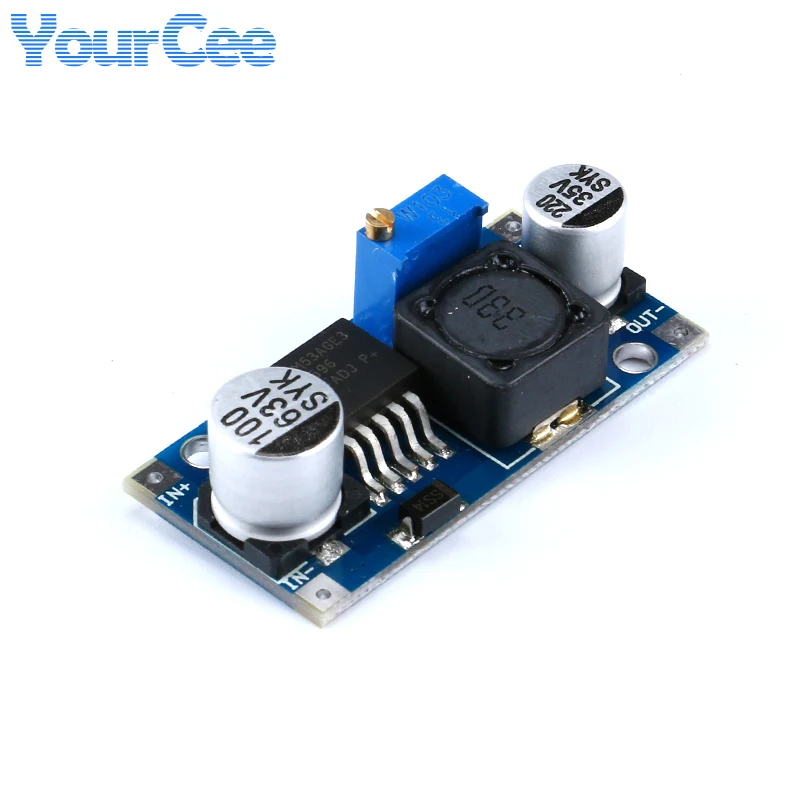 LM2596HVS LM2596HV LM2576HV DC-DC Adjustable Step Down Buck Converter Power Module 4.5-50V to 3-35V Mini360 Mp1584