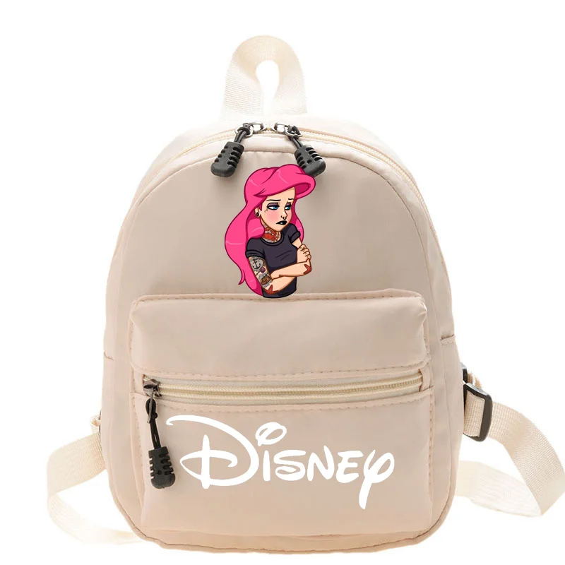 2024 Disney Princess Snow White Women\'s Mini Backpack New Trendy Ins Girly Heart Fashion Lovely Bag Design Versatile Backpacks