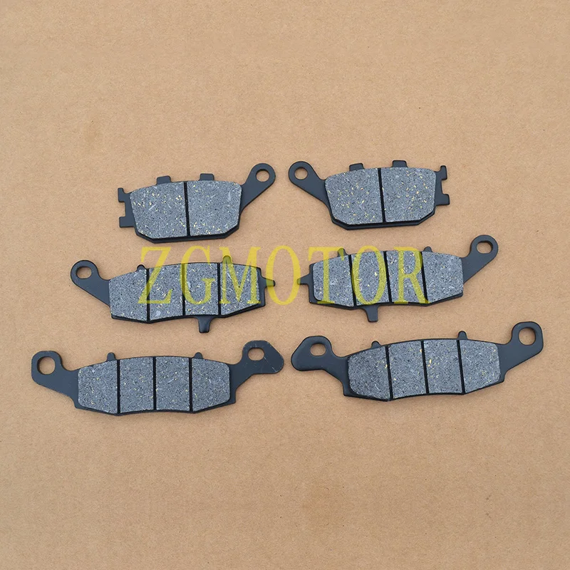 Motorcycle Front Rear Brake Pads Fit For SUZUKI DL650 DL1000 V-Storm 2002-2009 GSF650 Bandit SFV650 SV650 SV650S 2003-2009