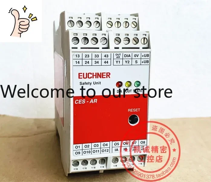 2025.4Original EUCHNER Safety Controller CES-AR-AES-12 Order Number 098225