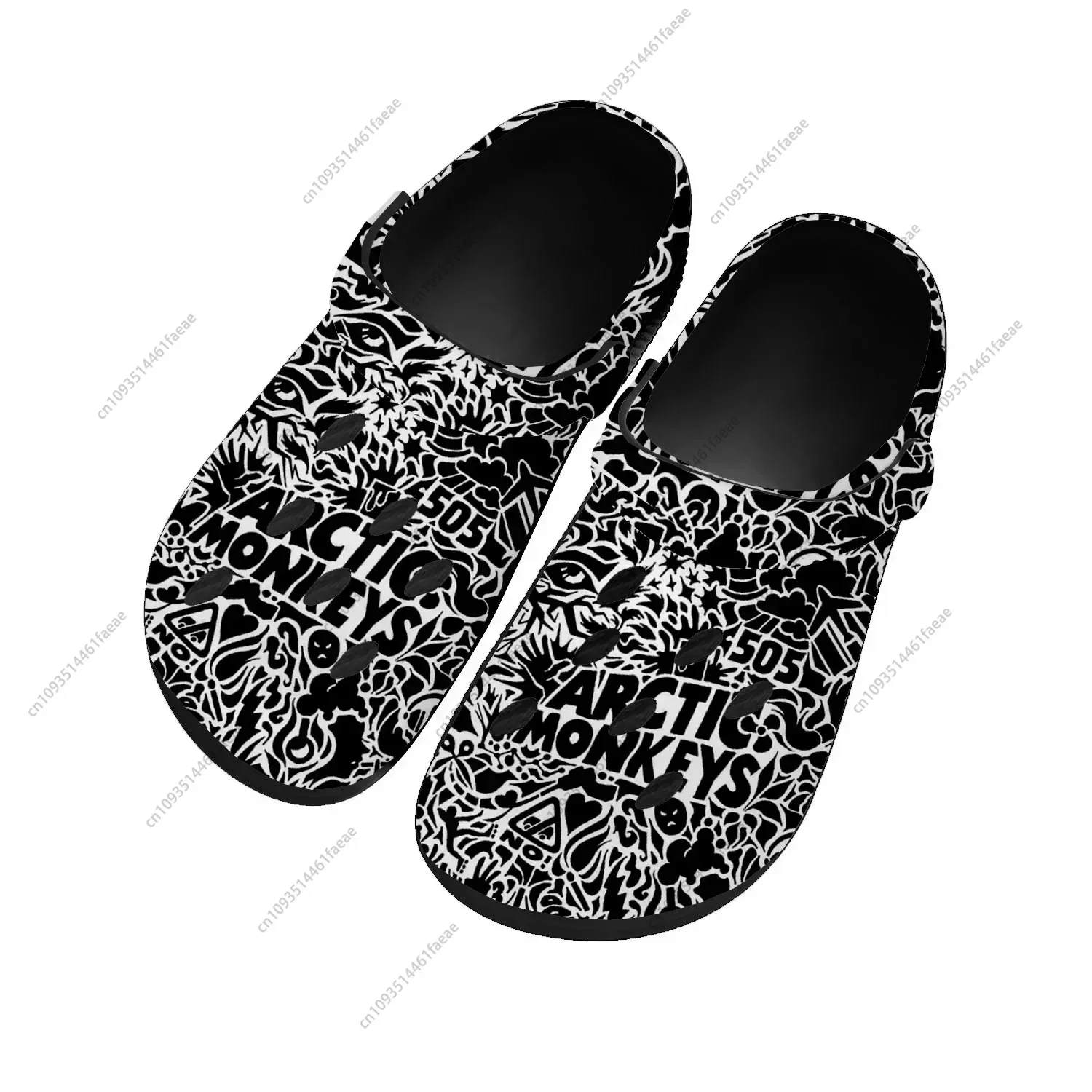 Arctic Monkeys Rock Band Pop Home Clogs Custom Water Shoes Mens Womens Teenager Shoe Garden Clog Breathable Beach Hole Slippers