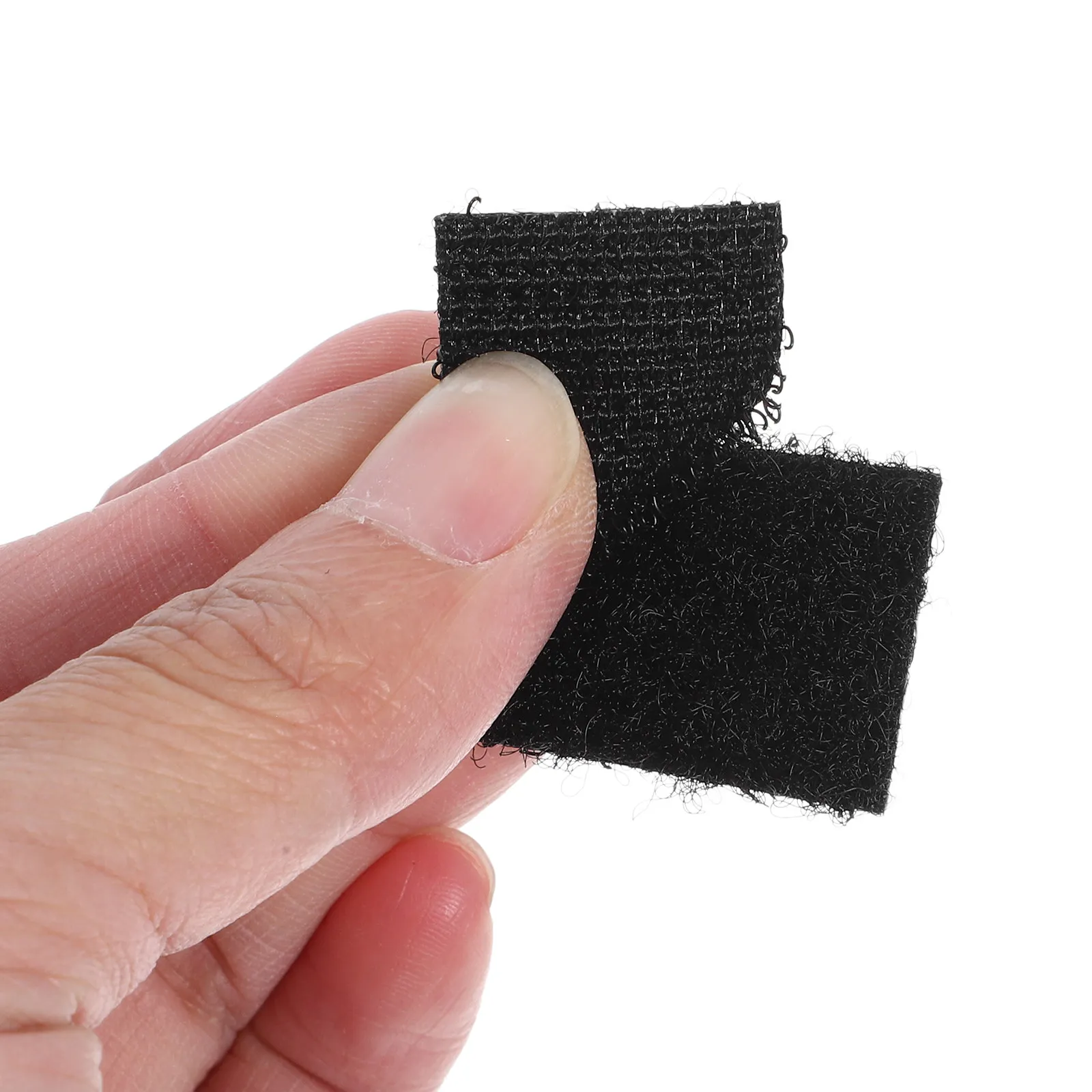 100Pcs Adhesive Hook and Loop Tape Versatile Securing Tape for Wires Tools Crafts Decorative Carpet Pads Sofa Adhesive Patches