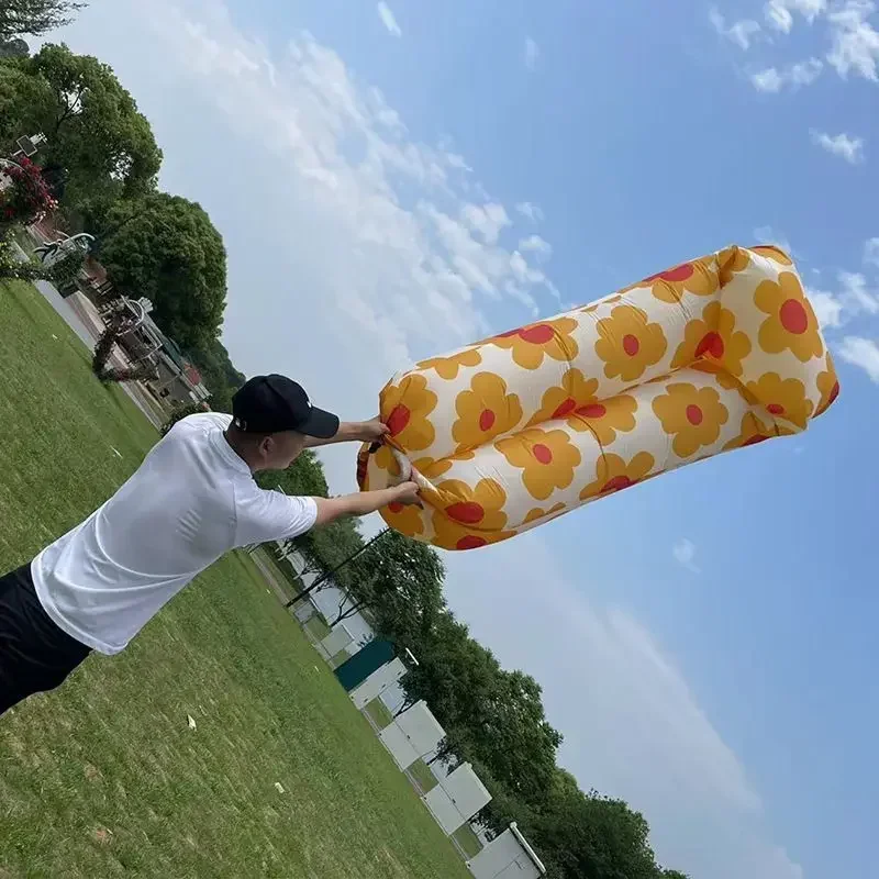 

Уличное надувное кресло для отдыха может хранить портативный надувной диван, складной диван-кровать