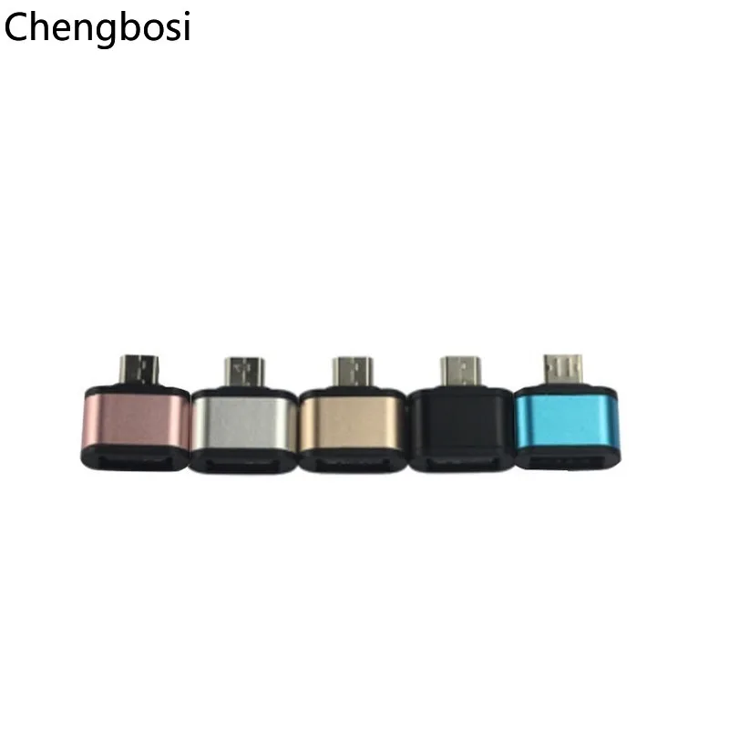 Teléfono Android adecuado para adaptador OTG Micro USB a USB2.0 Mini Cable OTG cabezal de conversión multifuncional para tableta PC