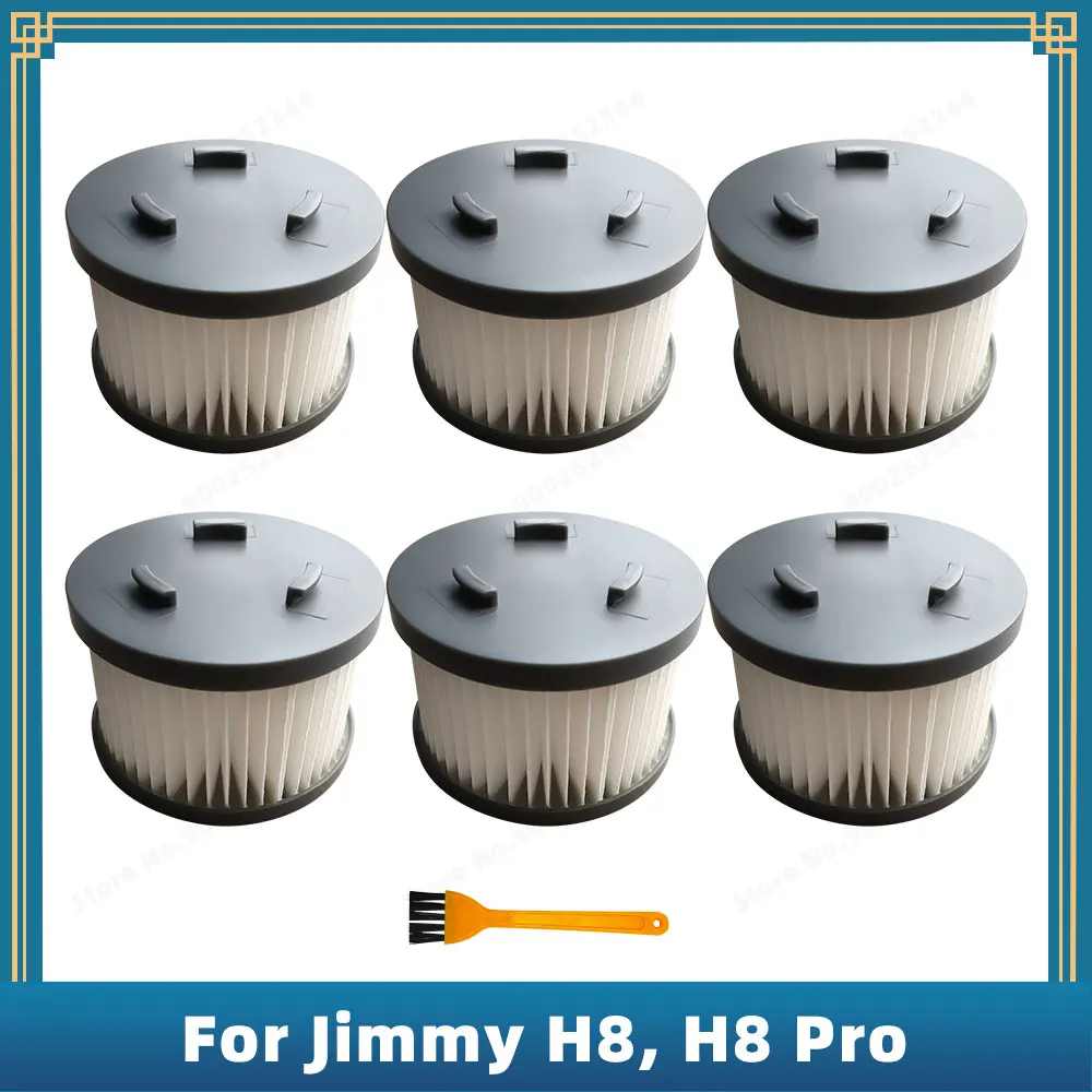 Piezas de repuesto para aspiradora, accesorios de filtro Hepa compatibles con Jimmy H8, H8 Pro, H8 Flex, H8 Plus