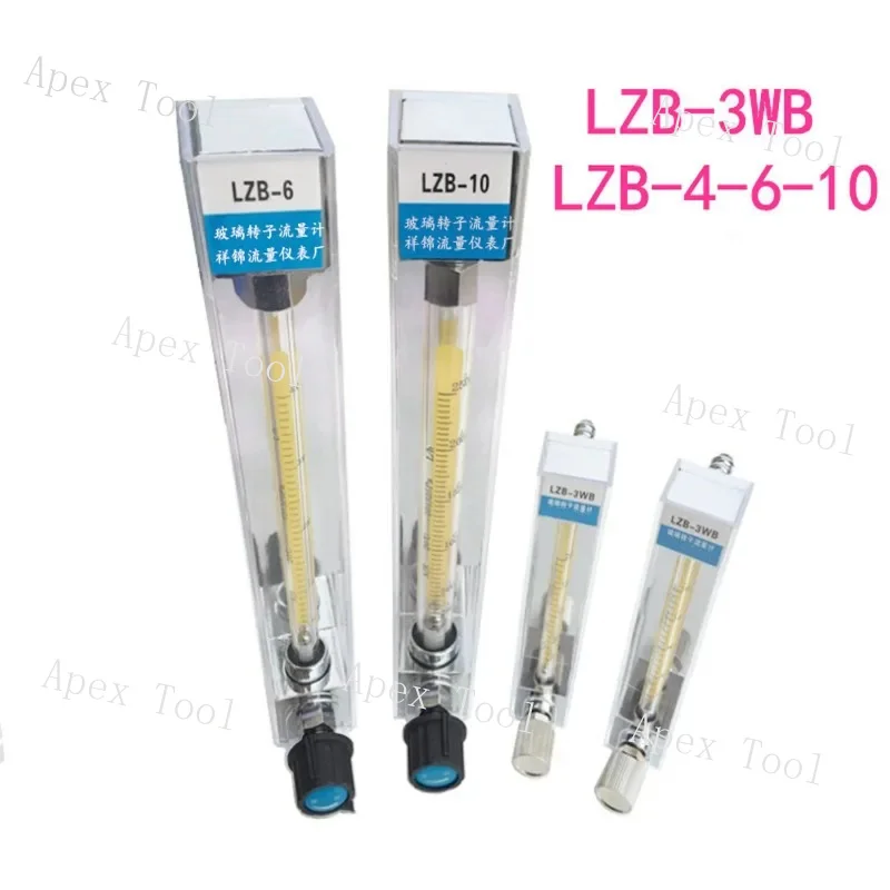 

LZB-3WB Glass Rotor Flowmeter LZB-6 LZB-4 LZB-10 Gas Liquid Water Flowmeter