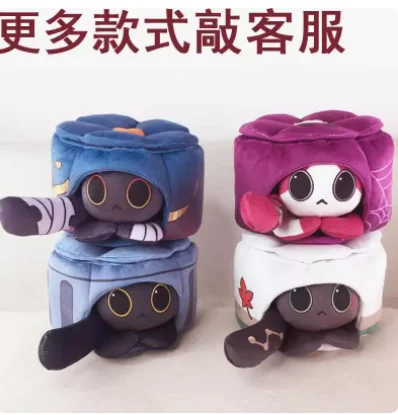 

Hot Game Honkai Star Rail Blade Dan Heng Kafka Cosplay Plush Cat Anime Cartoon Pillow Halloween Gift