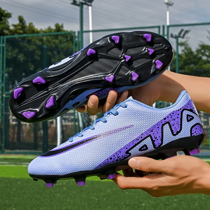 

New Men Professional Football Boots Women Ultralight Soccer Shoes Unisex Hot Sale Cleats Futsal High-quality TF/FG Sneakers