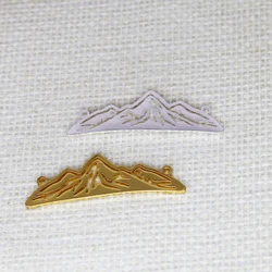 5PCS Top Mountain Tibetan Pendant DIY Stainless Steel Gift For Women Men Charm Pendant For Bracelet Jewelry Findings
