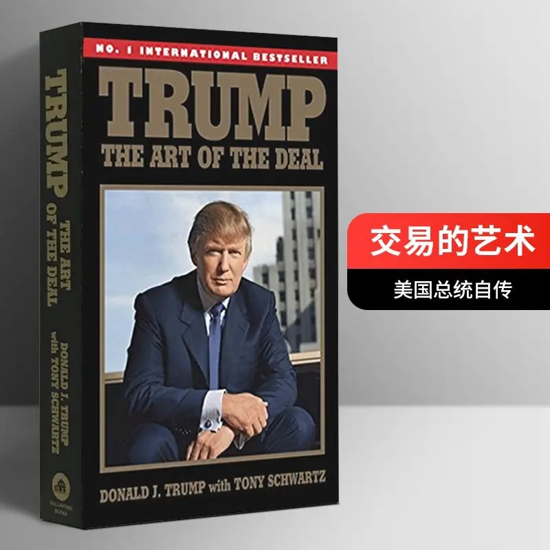 Libro Original en inglés de alta calidad, libro de literatura, Trump, el arte del negocio, libros especiales en inglés