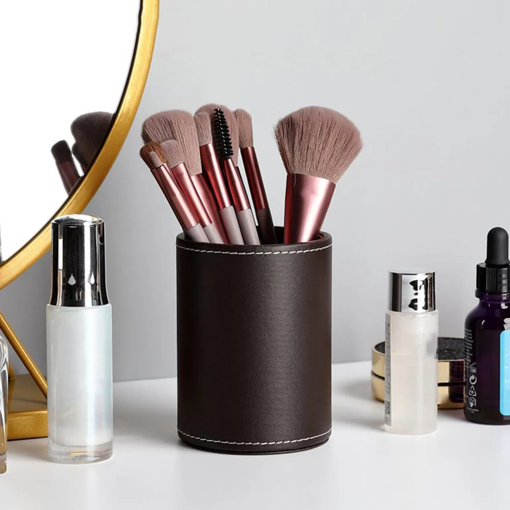 

Pen Holder 3.5 Inch Cylinder Desktop Organizer For Office Home School Pencil Storage Cup Makeup Brush Glasses