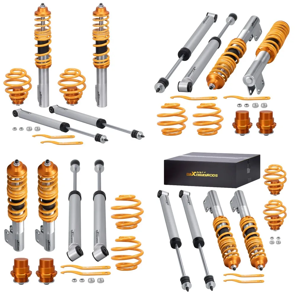 

Комплект койловеров для Renault Clio II 1998-2005 - регулируемые амортизаторы и заниженные пружины