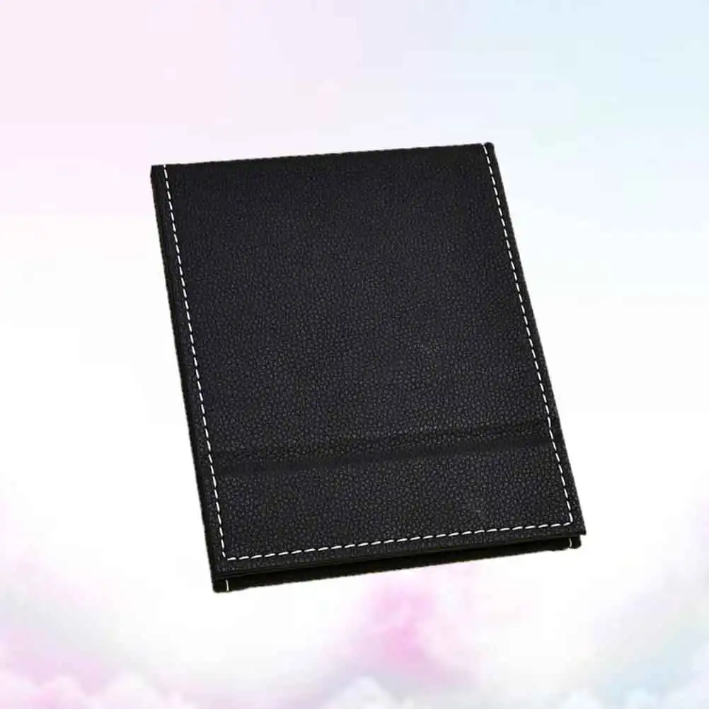 

Folding Makeup Mirror Desktop Foldable Vanity Accessories Black Student Beauty Tool High Definition