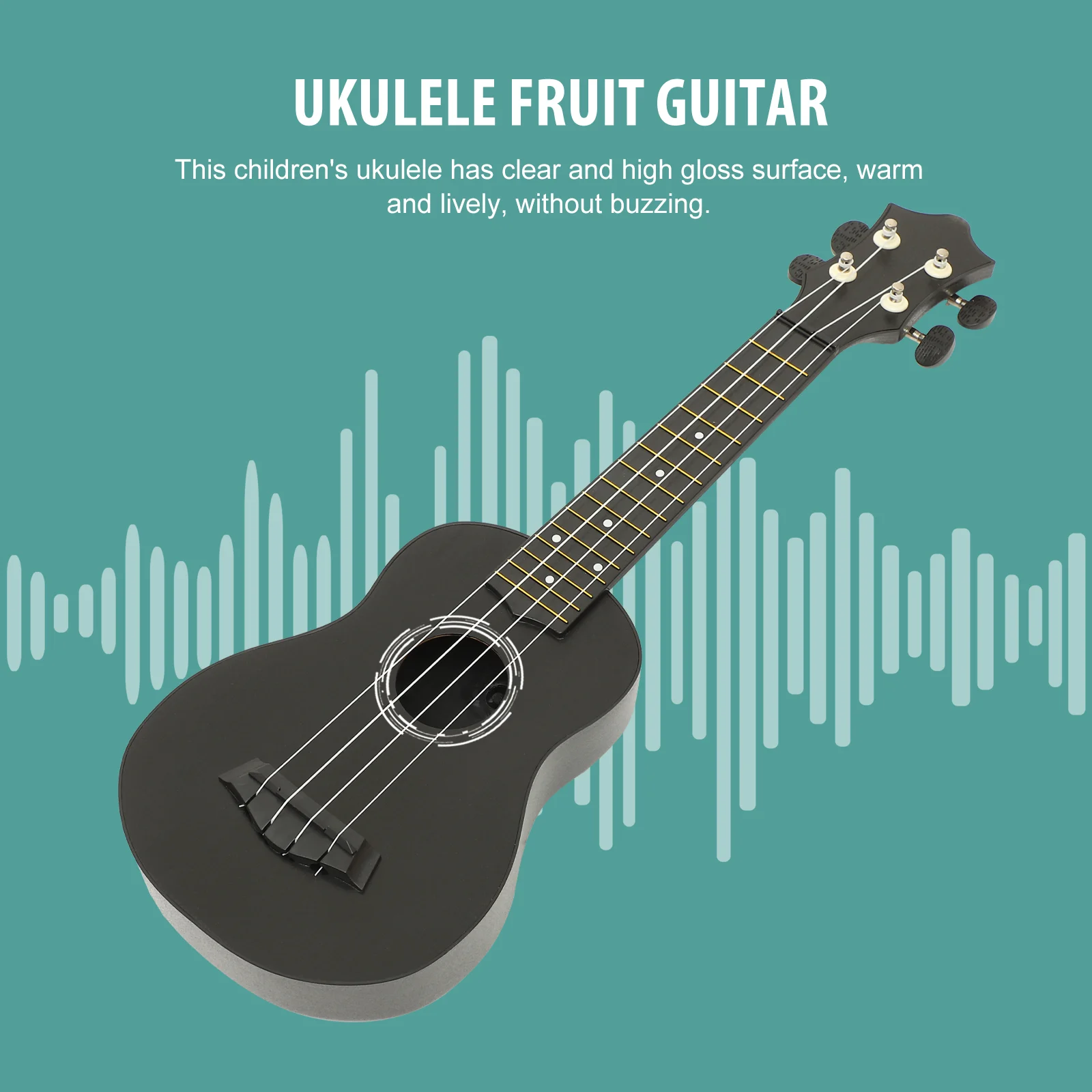 Four String Ukulele Wood Adults Kids Wooden Guitars Beginner for Carbon Fiber Children