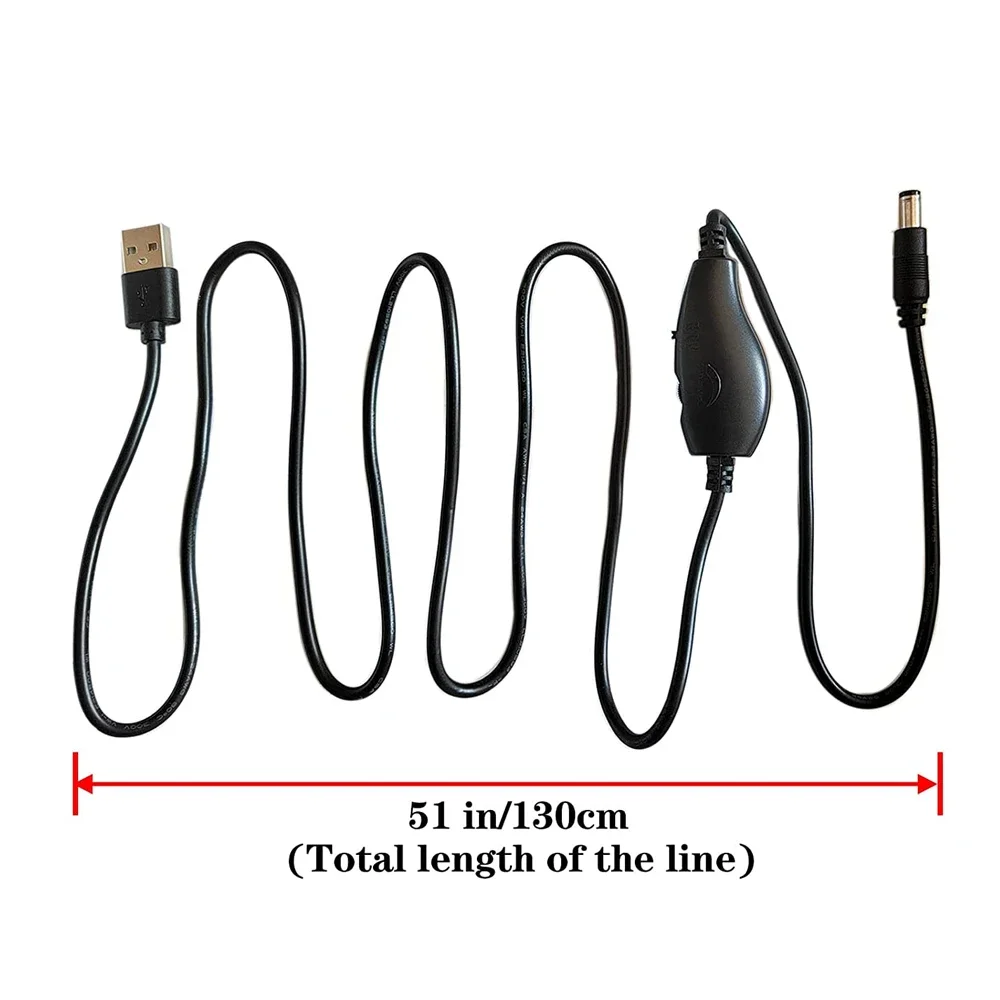 Elektrische Nail Drill Power Snoer Usb Oplader Power Line Voor Manicure Tools Nagelvijl Koord 5.5 Verstelbaar