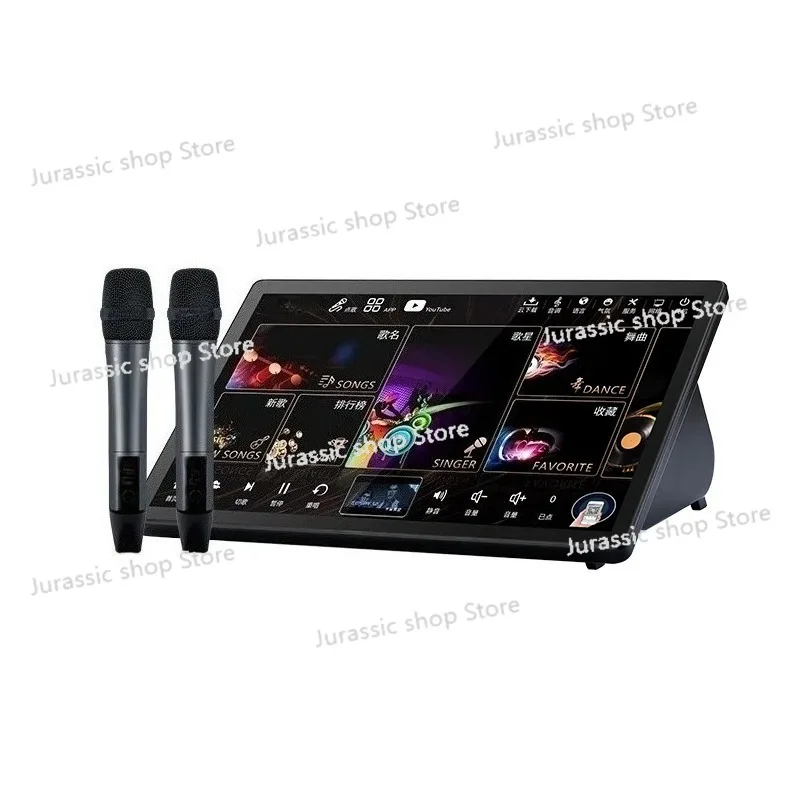 

WiFi Portable Karaoke Player 15.6 Inch Touch Screen KTV Karaoke Machine with 4TB 5in1 Professional Karaoke System