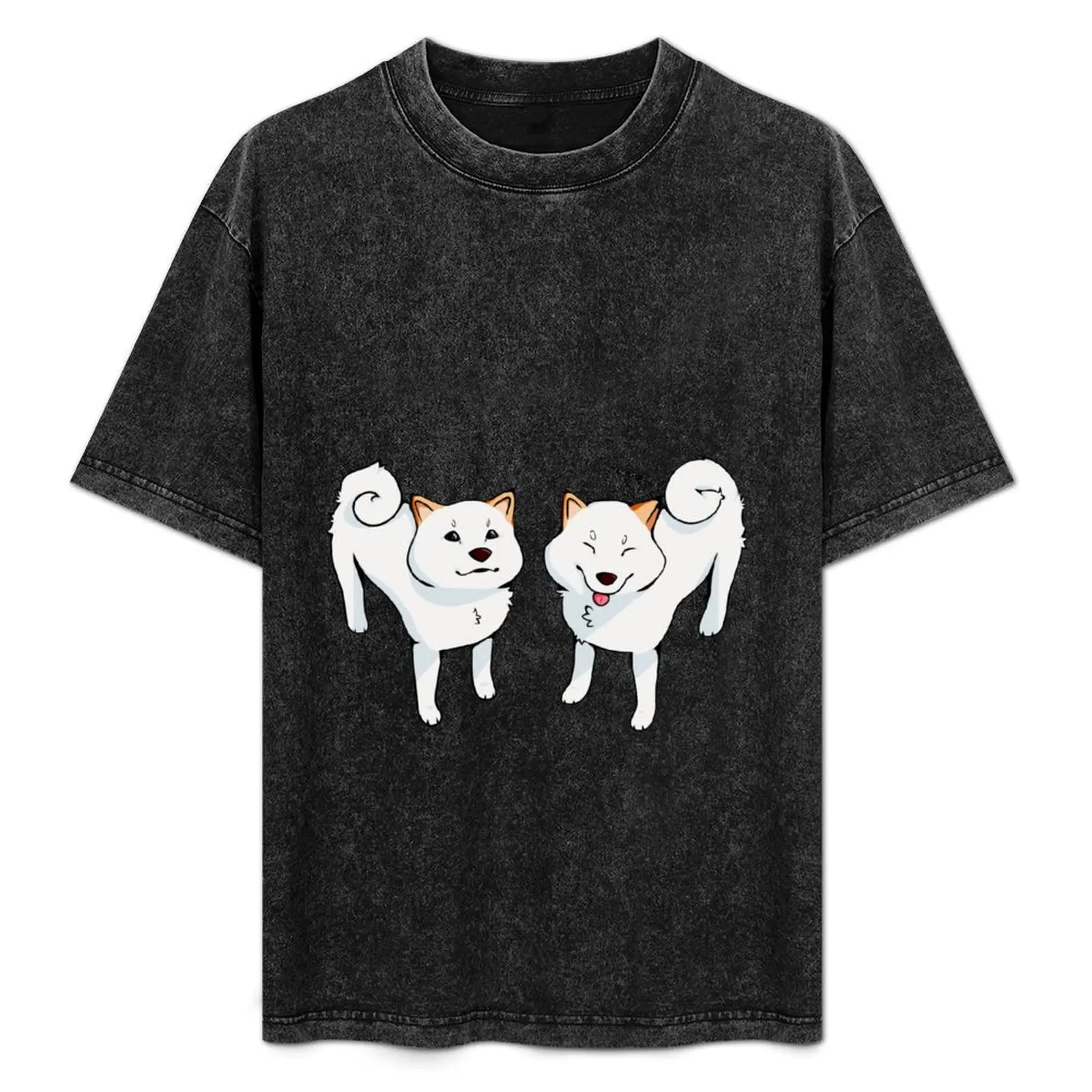 

Cream Shiba Inu T-Shirt Sports Casual Breathable Tee Shirt