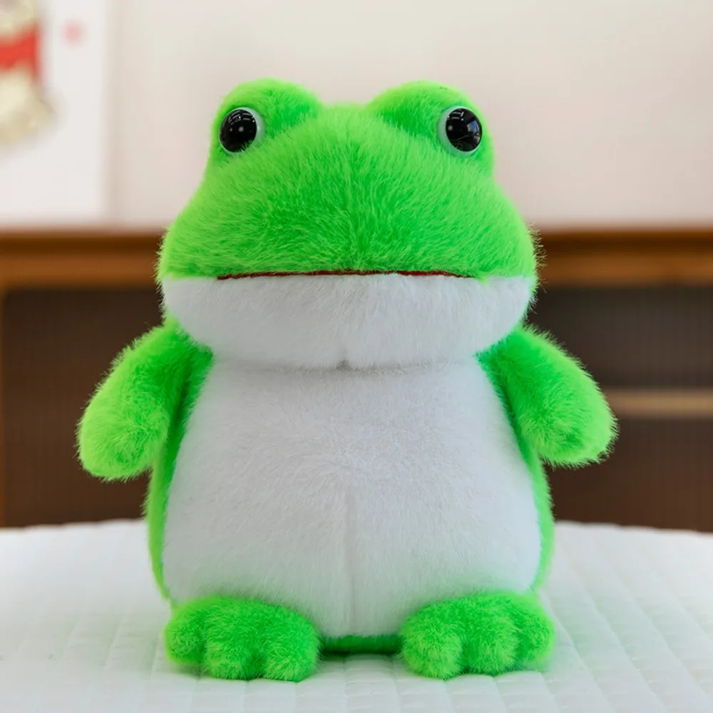 Lalki Towarzyszące Lew Małe Zwierzątko Żaba Szop Pracz Pluszaki Lalka Kreskówkowa Miękka Panda Lalka Chłopcy Dziewczynki