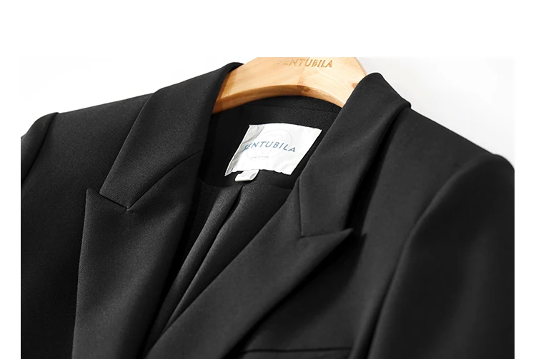 SENTUBILA Maßgeschneiderter Blazer für Damen 2026 Frühling Herbst Modetrend Elegante Anzugjacke für die Arbeit Damenbekleidung 153XC3230 – Detail 32