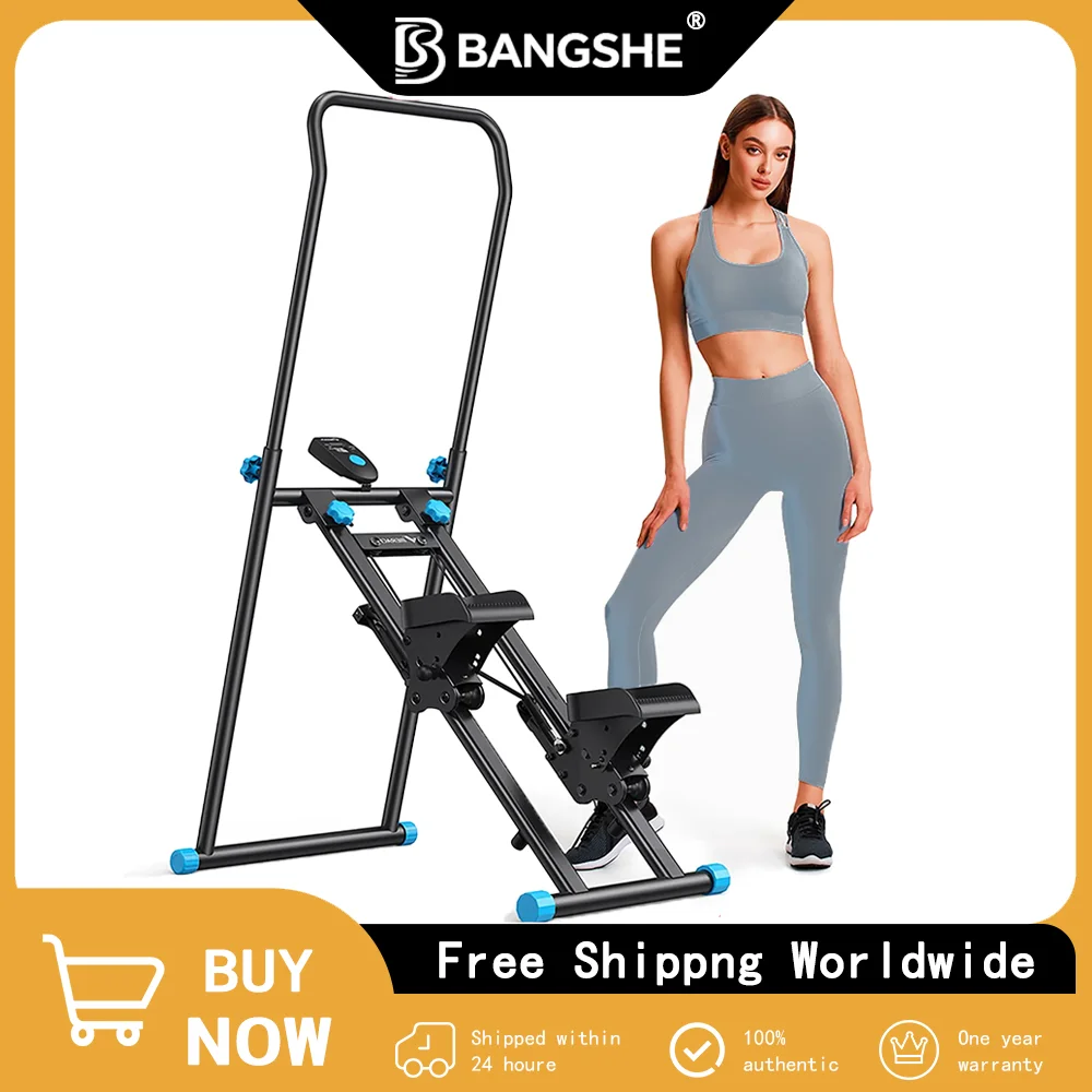Nueva versión de máquina escaladora Vertical, paso a paso cardio plegable compacto para entrenamiento de cuerpo completo, Ideal para equipos de ejercicio de gimnasio en casa