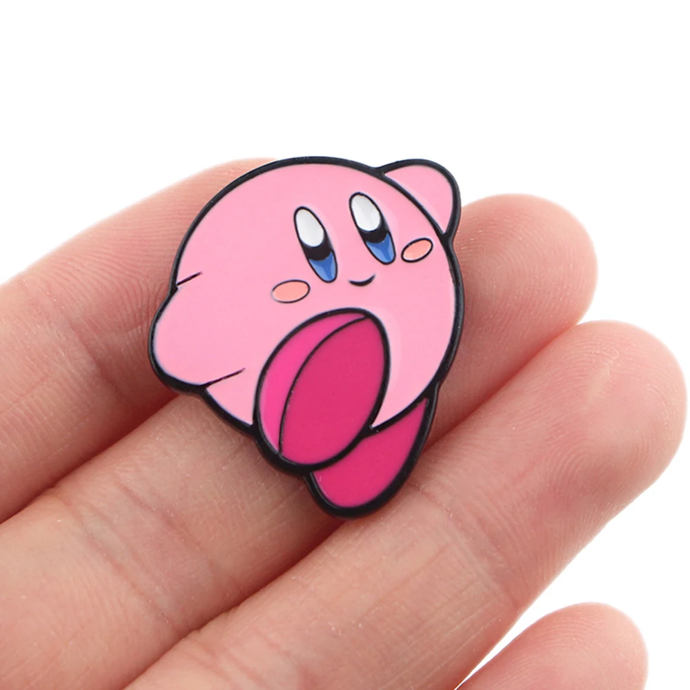 Pink Cute Style Enamel Pins Lovely Brooches Clothes Backpack Lapel Badges Collect Fashion Jewelry Accessories for Friends Gifts