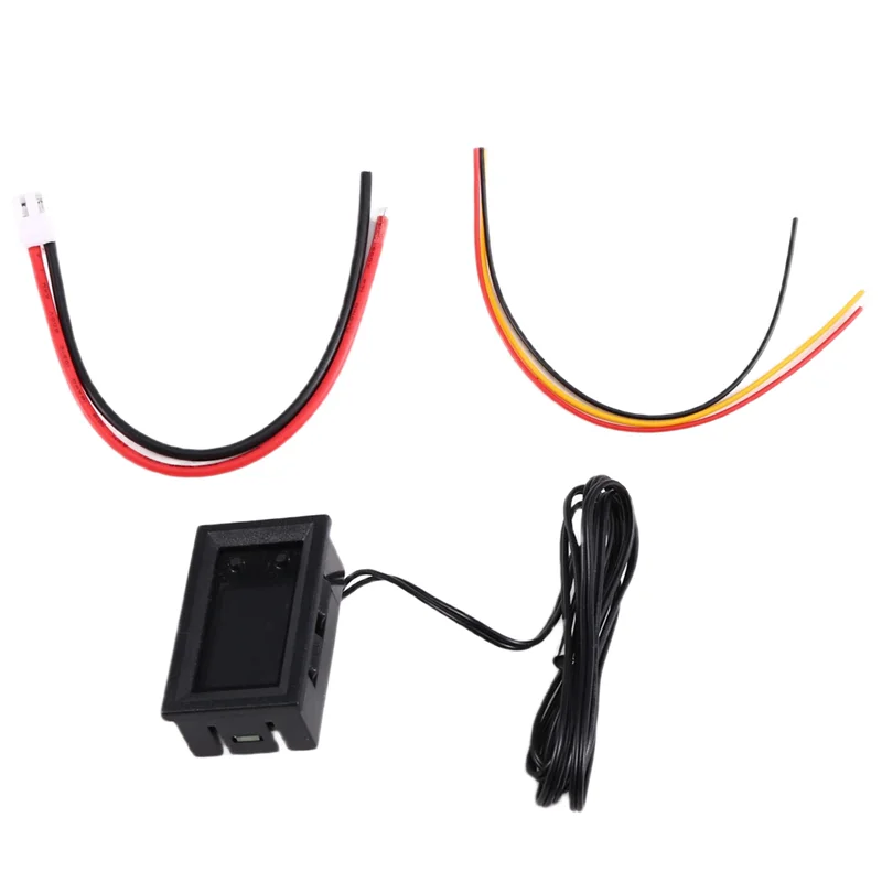 DC 100V 10A Voltmeter Ammeter KWS Power Energy Meter LED Digital DC Wattmeter 9-In-1 Multi-Function Measuring Instrumenta52q