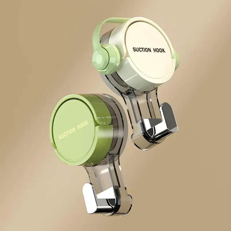 Suction Cup Hook, Strong Vacuum, No Punching, Adhesive Hook, Towel Rack, Kitchen, Bathroom, Bathroom, Wall, No Marks, Movable view 5