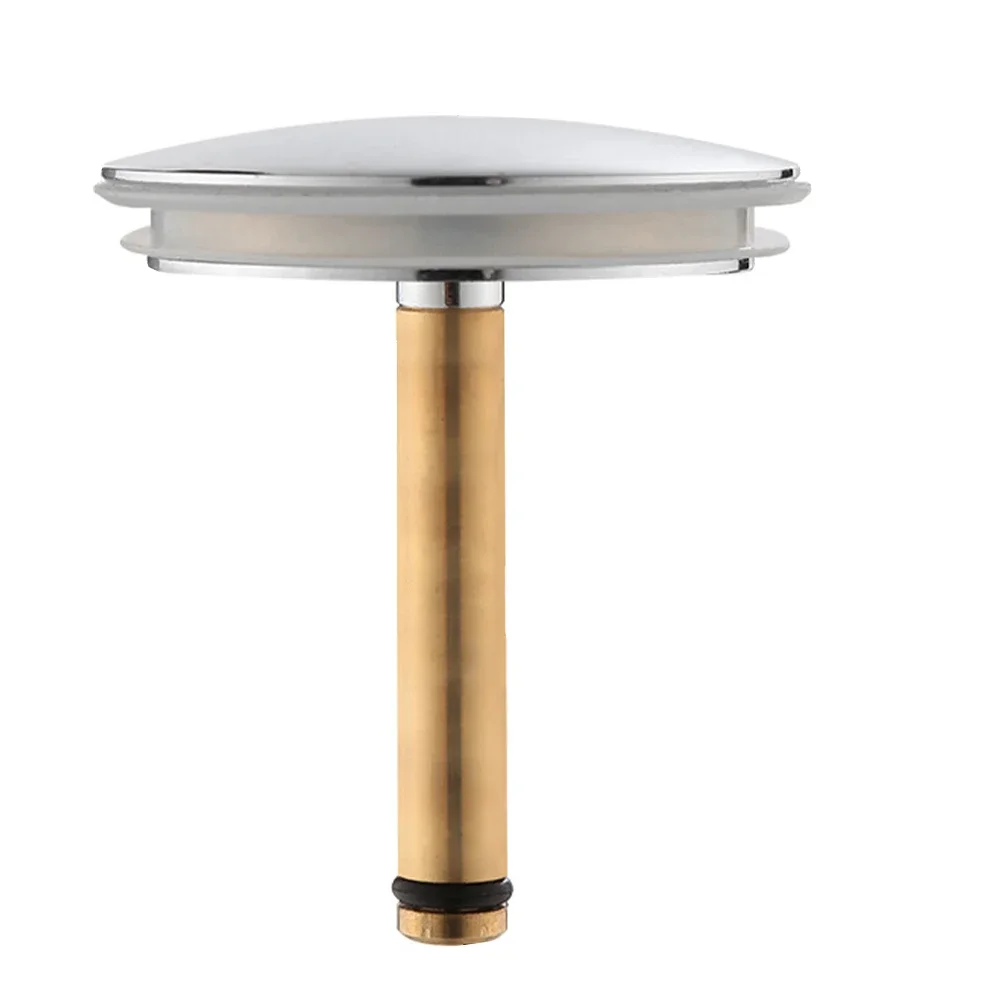 

Adjustable Drain Bathroom Drain Copper Easy Install Bathtub Drain Long-lasting Material Reliable Drain Performance