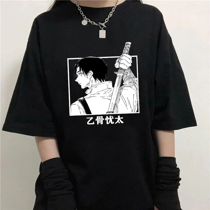 Anime Yuta Okkotsu Graphic T Shirt Men\'s Women\'s Fashion Crew Neck Shirts Casual Streetwear Harajuku Cool T Shirt