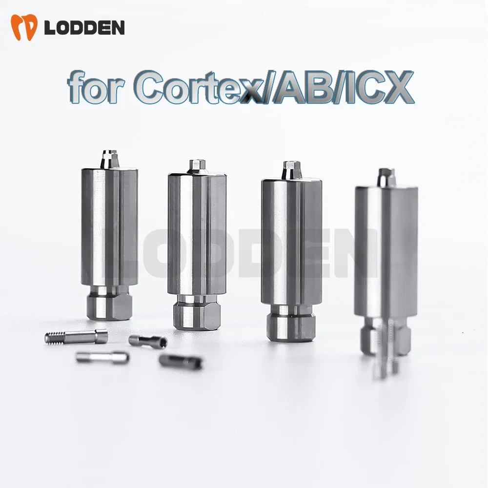 Cortex/AB/ICX Pre-milled Abutment Dental Implant Accessories Hex 10mm Titanium Post Premilled Post Blank