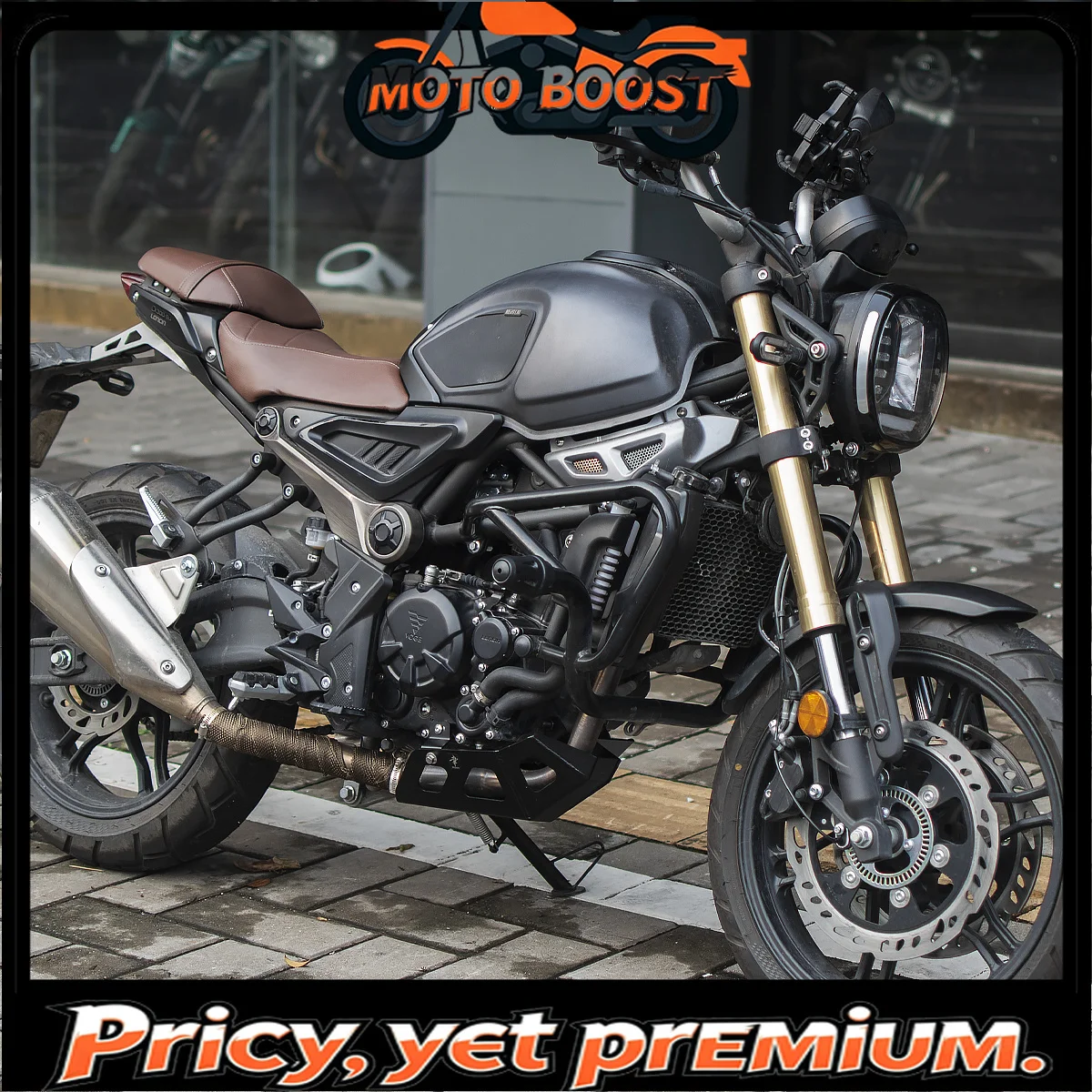 【Calidad premium】Protector de cárter de aluminio personalizado para VOGE 300AC, cubierta de cárter del motor, protección inferior del chasis