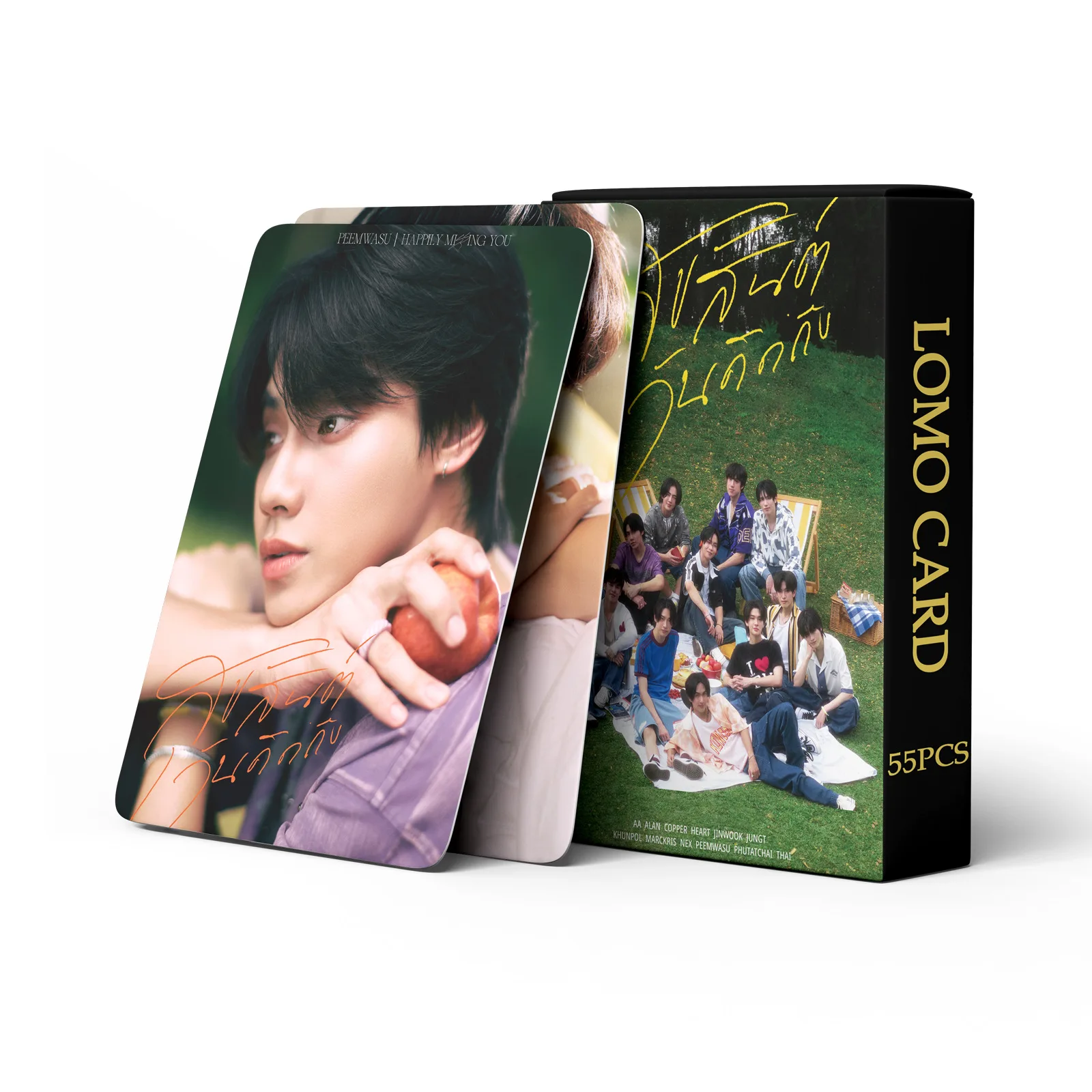 55Pcs/Set Kpop BUS New Album Happily Missing You Lomo Cards Photocards High Quality Print Photo Cards For Collection Fans Gifts