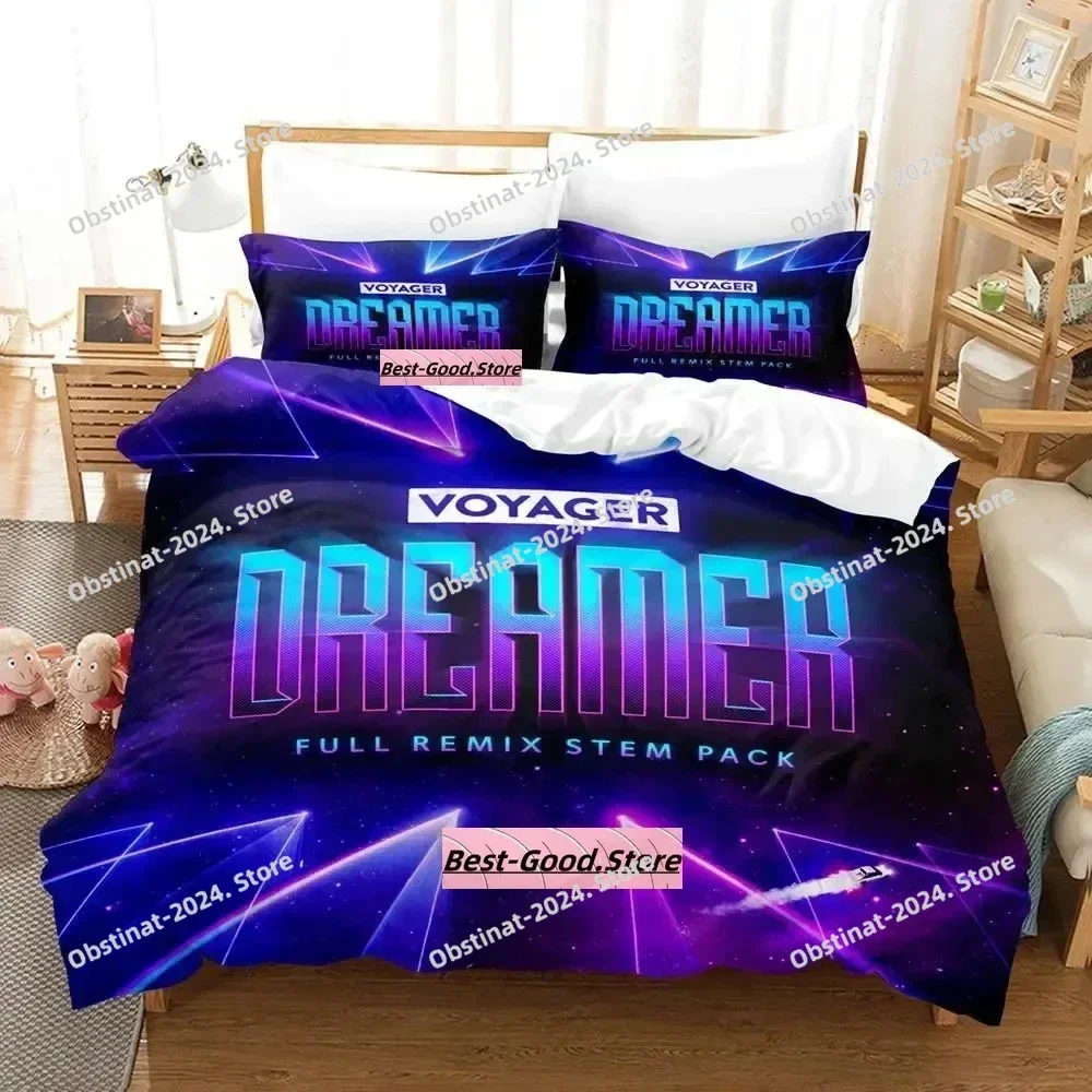 Hip Hop Voyager Promise Bedding Set Cartoon Anime three-piece set Adult Kid Bedroom Duvetcover Sets drap de lit luxe