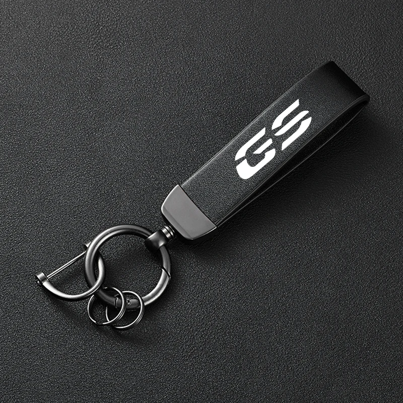 For BMW R1200GS R1250GS R1100GS R1300GS R1200GS R1250 GS R 1250 GS ADV Motorcycle Color Changing Leather Trendy Brand Keychain