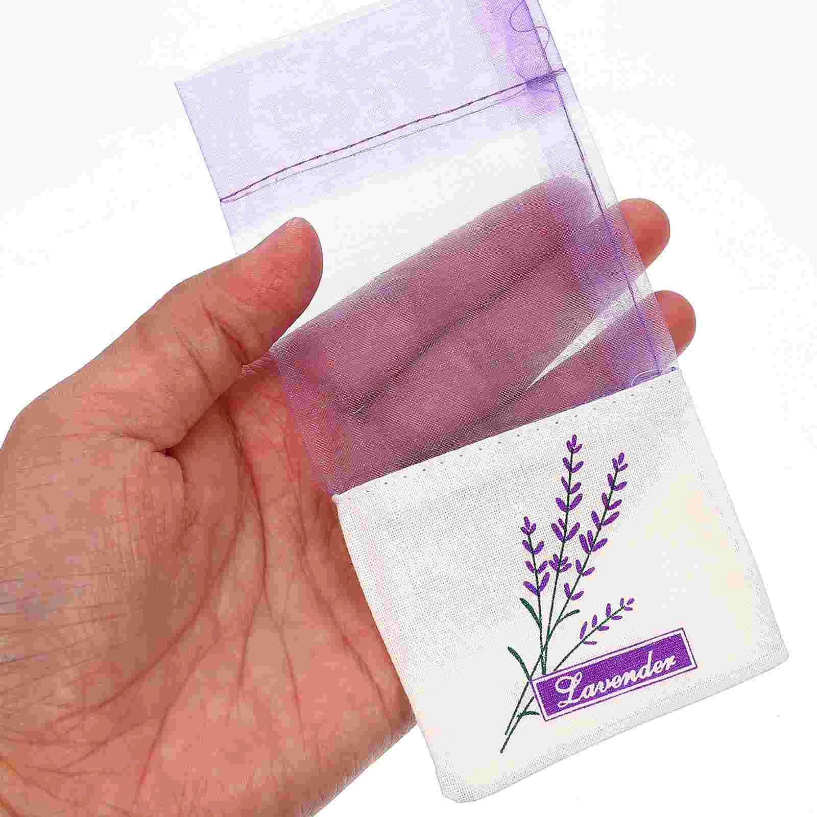 30 bustine vuote con stampa floreale, fragranza, lavanda, bustina, borsa (nuovo stile) - Viola chiaro