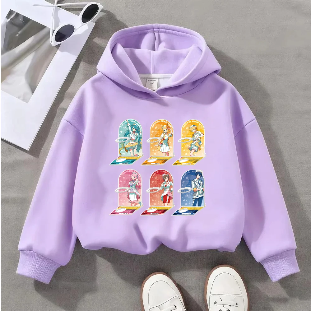 هاتسون ميكو هاراجوكو طباعة نمط فوكالويد هاتسون ميكو كاغامين رين لين لوكا ميكو كايتو السحرية ميراي 2024 أنيمي هوديي