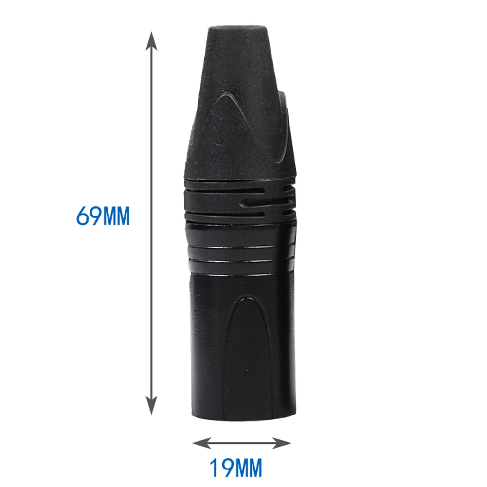 XLR 3핀 남성 DIY 오디오 케이블 마이크 커넥터 풀 구리 도금 납땜 플러그 MIC 어댑터 액세서리용