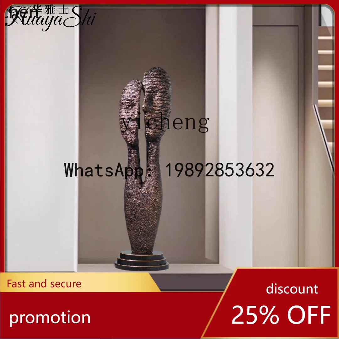 YFY  classic abstract figure art sculpture ornament high-end sample room minimalist jewelry