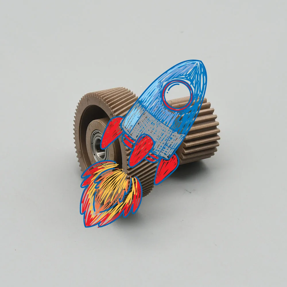 

5pcs FC6-3494-000 for Canon IR5570 6570 Motor Gear 71T/26T Fuser Gear for Canon ir5055 ir 6055 ir5070 ir 5075