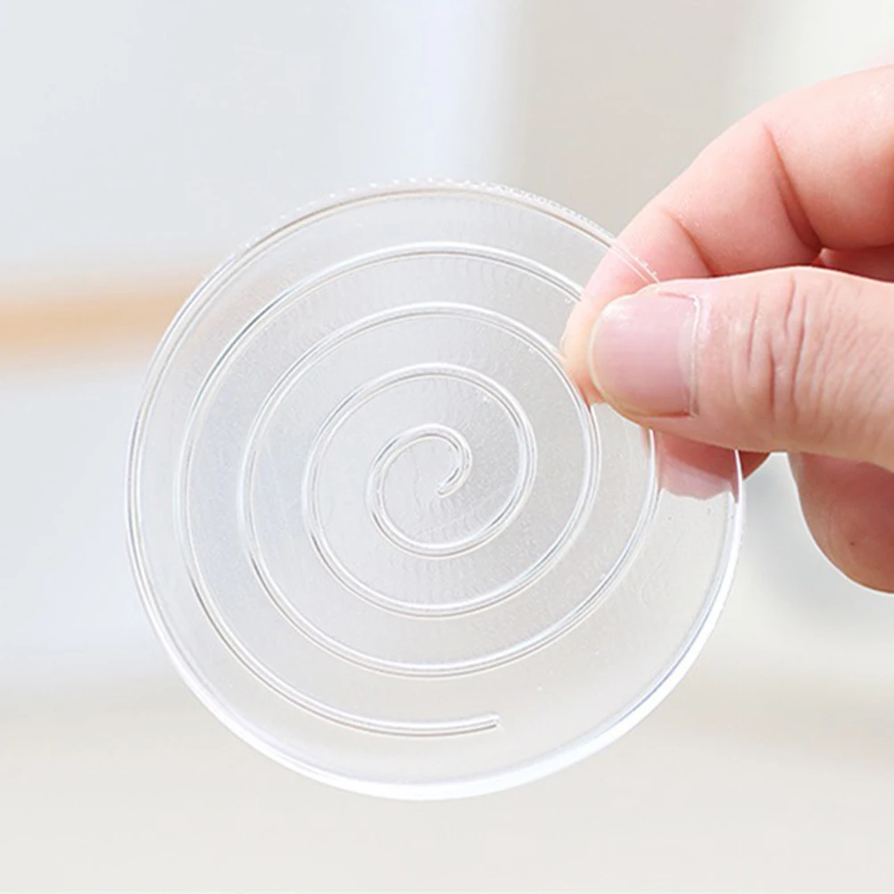 

12 Pcs Table Legs Anti-collision and Anti-slip Pad Office Furniture Tackling Wheel Plastic Chair Stoppers