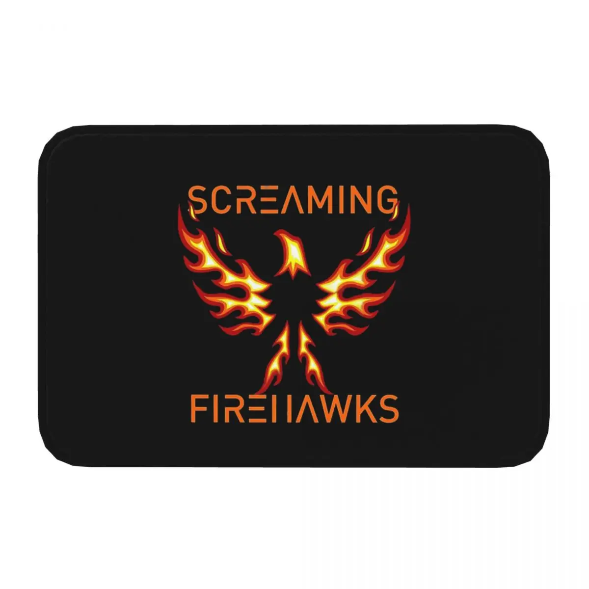 The Expanse Bathroom Mat Minimalist Screaming Firehawks For The Expanse Doormat Living Room Carpet Outdoor Rug Home Decor