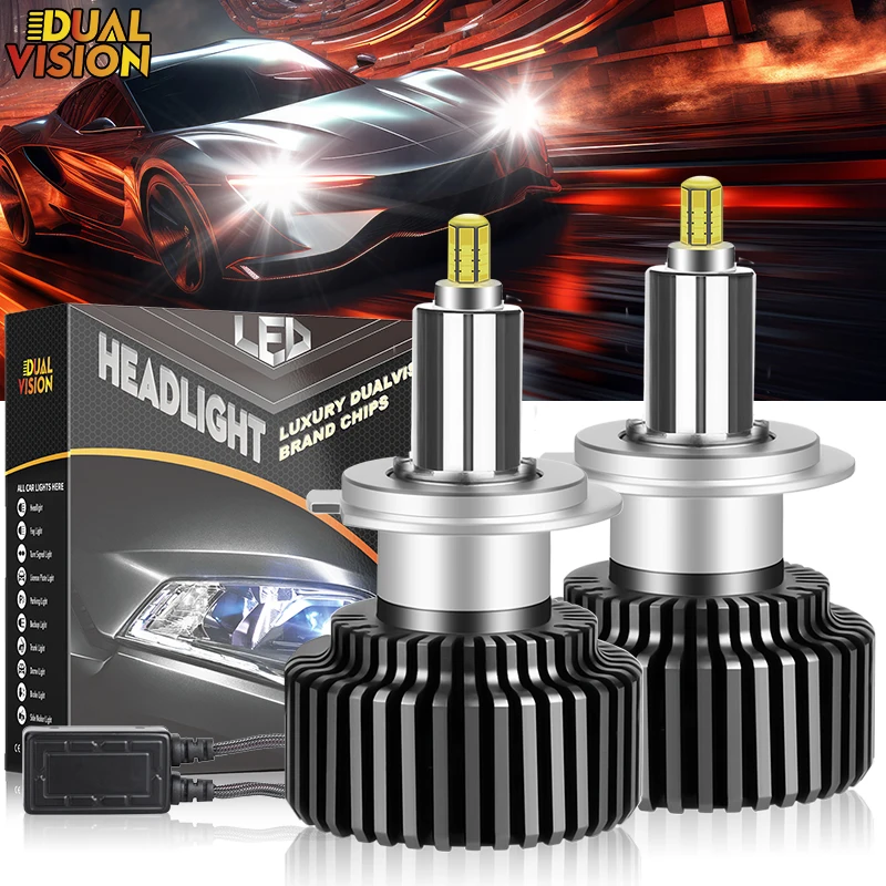 

360 H7 H4 LED Canbus H1 H8 H9 H11 9005 9006 HB3 HB4 9012 H27 880 881 Турбо фары Автоматические противотуманные фары Лампы 6000K Bi Led-проектор