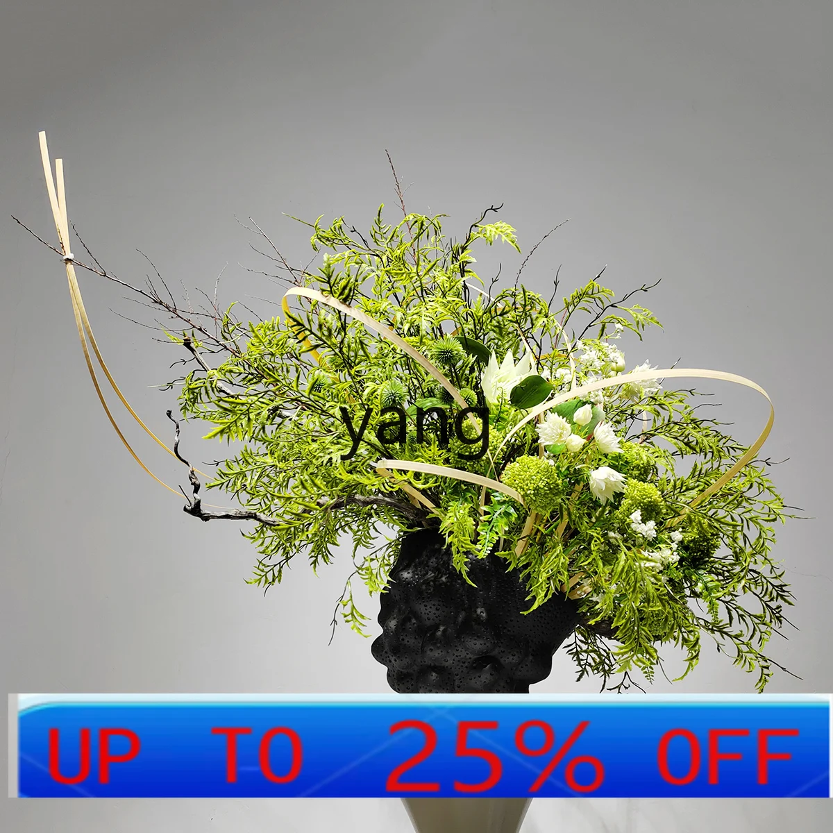 

lmm new Chinese-style large-scale bonsai grass moonstay simulated floral jewelry ornament
