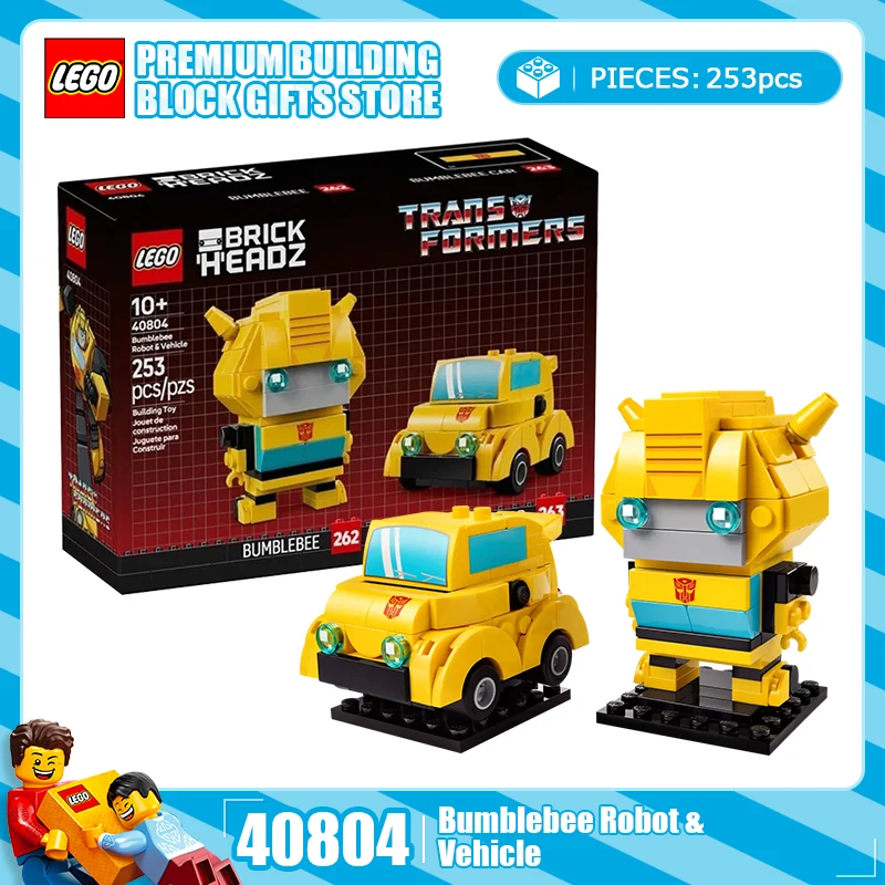 

LEGO строительные блоки, серия трансформеров 40804, 40483, модель Шмеля Оптимуса Прайм, детские головоломки, строительные блоки, игрушка в подарок