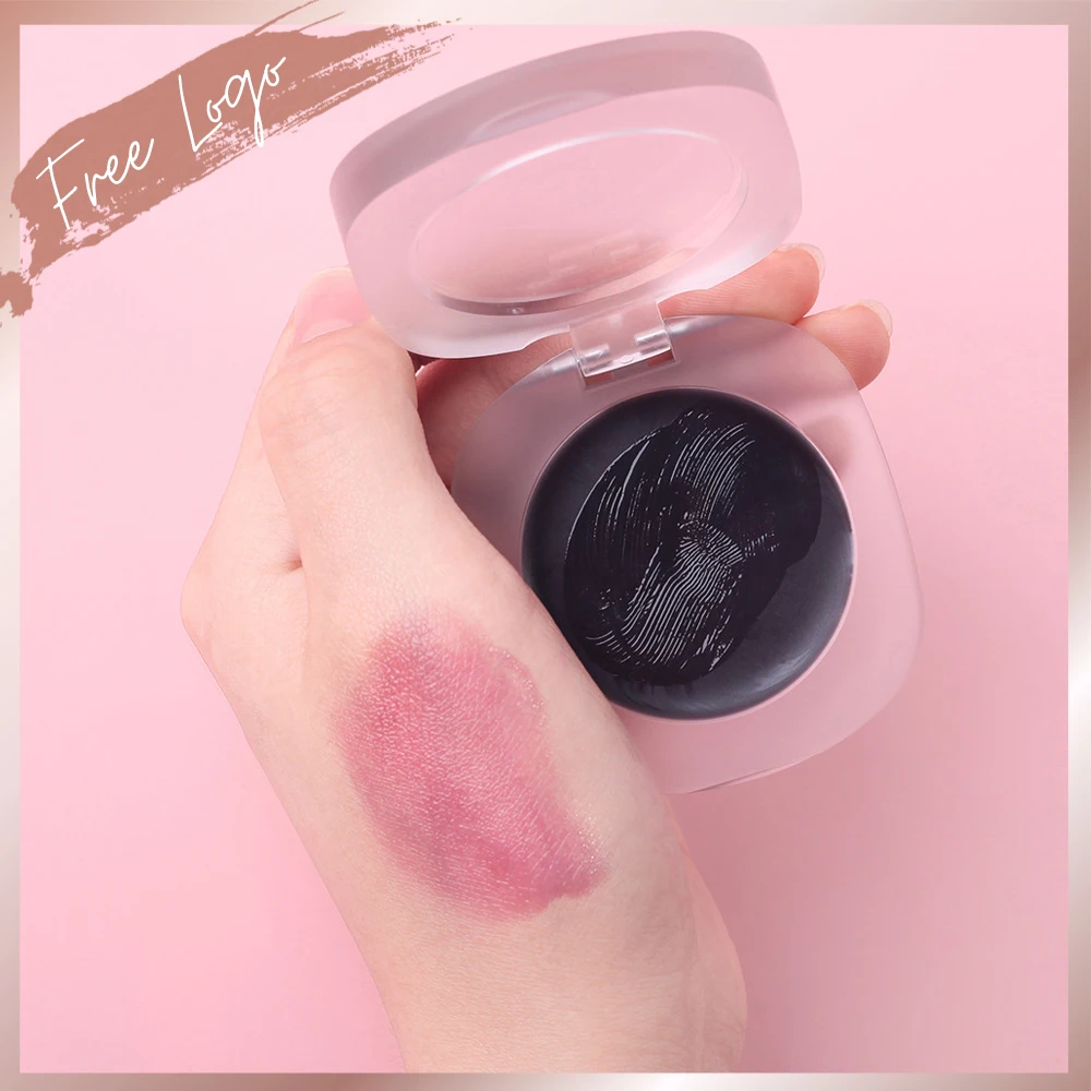 Magic Blush Cream Blush Black Custom Logo Color Changing Crystal Blush Long Lasting Waterproof for Cheeks & Lips Tint Makeup