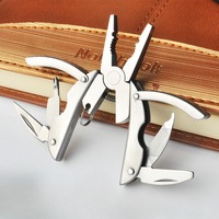 Daicamping L11 Outdoors Multi-tools Clamp Folding Knife EDC Combination Multi Tool Plier Multifunctional Mini Keychain Multitool