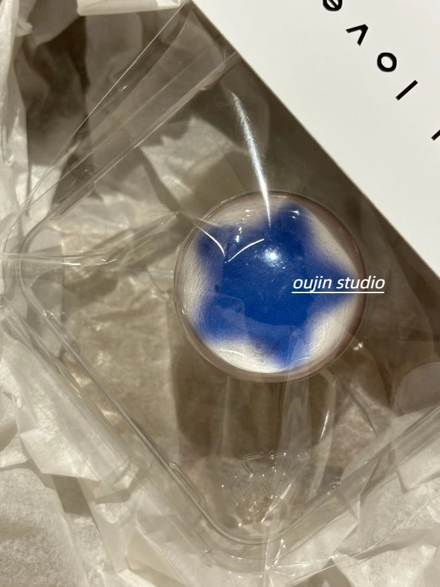 

Южная кожа, подушка безопасности, стеклянная сфера, голубой ореол, звезды, телескопический, простой, ins, корейский стиль