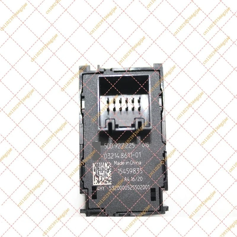 Electronic Handbrake Switch Button 5DD927225 for Skoda Octavia MK4, Replacement Car Part